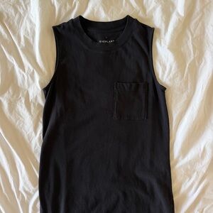 Everlane Weekend Tank Dress Black